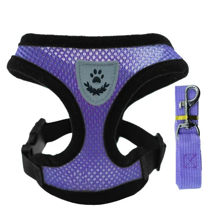 Adjustable Cat & Dog Harness Vest