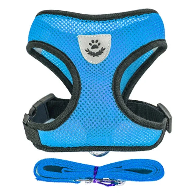 Adjustable Cat & Dog Harness Vest