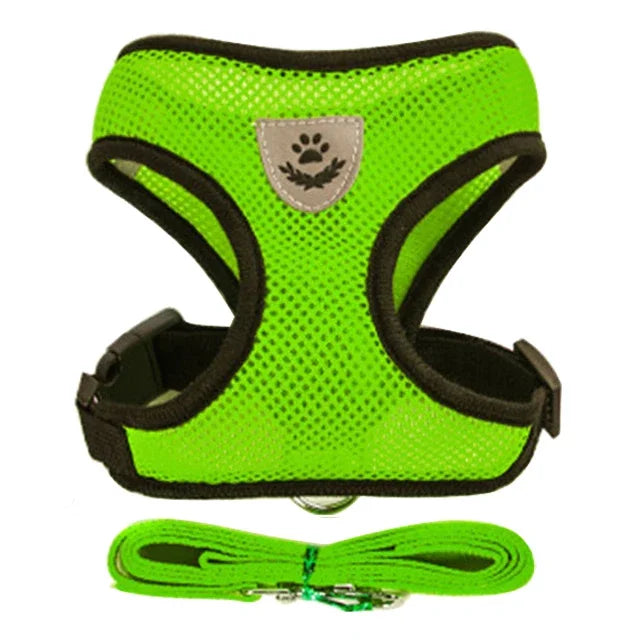 Adjustable Cat & Dog Harness Vest