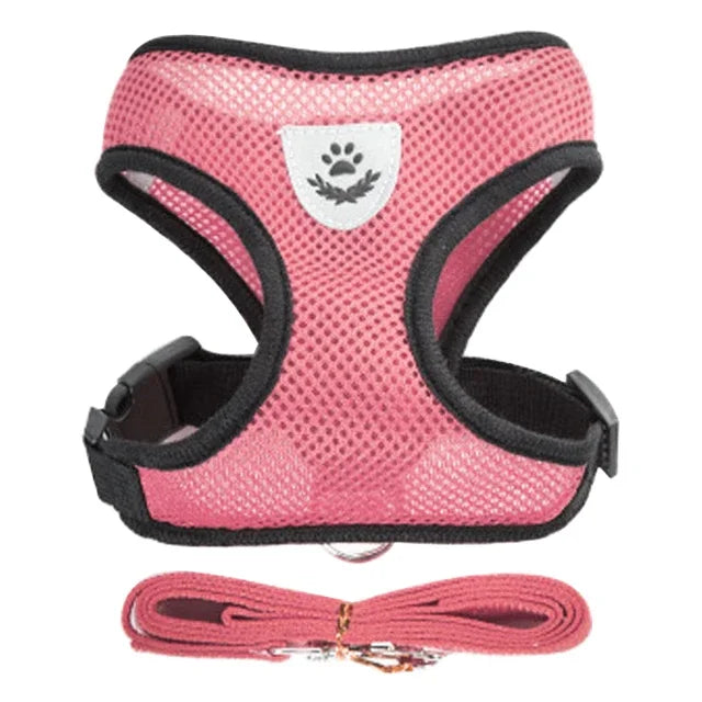 Adjustable Cat & Dog Harness Vest