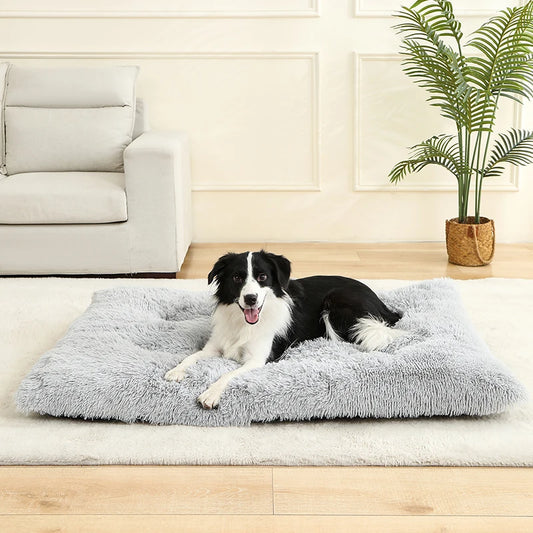 Ultra Soft Plush Dog & Cat Bed