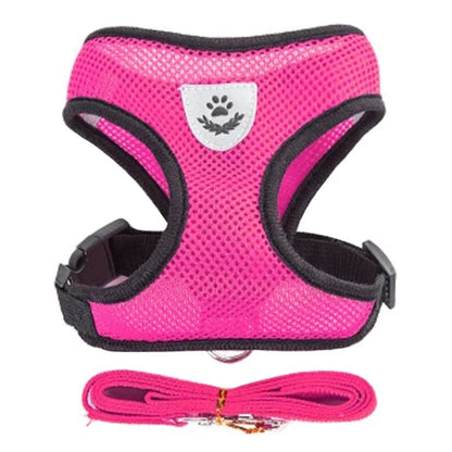 Adjustable Cat & Dog Harness Vest