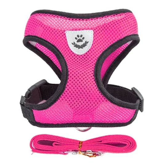 Adjustable Cat & Dog Harness Vest