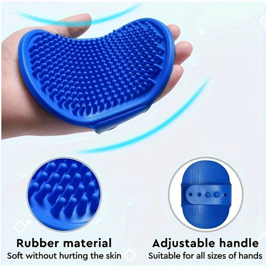Pet Grooming Kit – Deshedding Glove & Bath Brush for Dogs and dogs