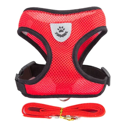 Adjustable Cat & Dog Harness Vest