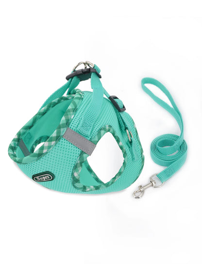 Adjustable Anti-Pull Dog Harness – No-Choke Comfort Control for Small & Medium Dogs