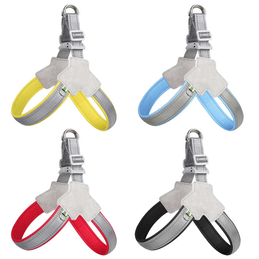 Reflective Pet Harness – No-Pull Vest for Small & Medium Dogs or Cats