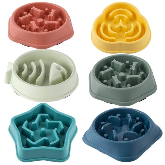Anti-Choking Pet Slow Feeder Bowl