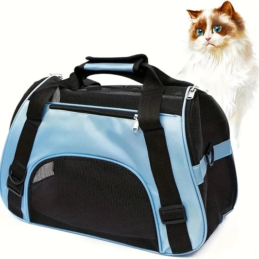 Breathable Foldable Pet Travel Bag – Portable Carrier